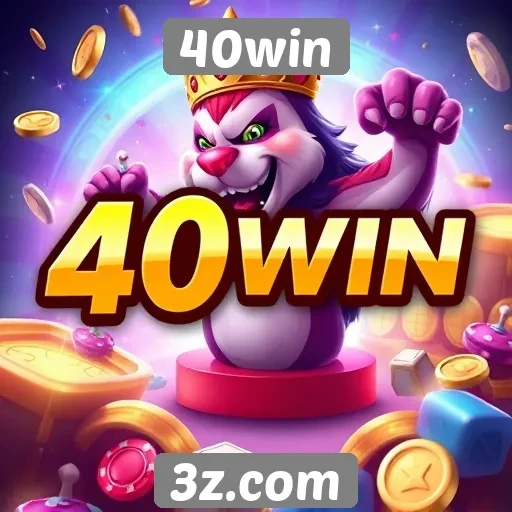 Opções de jogos disponíveis no 40win