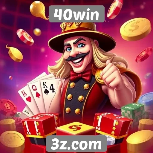 40win oferece diversidade em jogos de cassino online